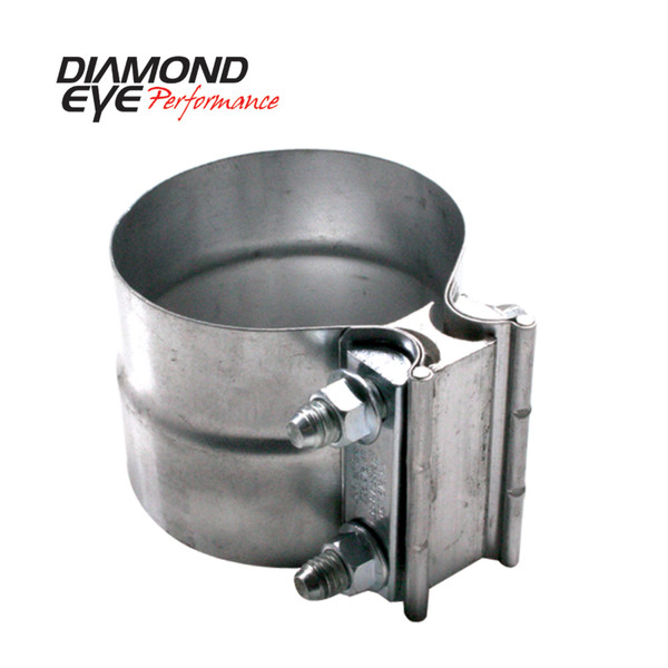 Diamond Eye 4in LAP JOINT CLAMP 304 SS - L40SA