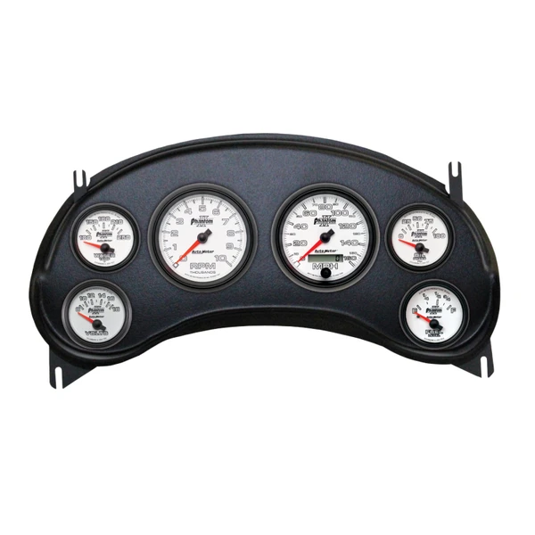 Autometer Phantom II Direct Fit Dash Kit 98-04 Chevy S10 Truck (2 x 3-3/8in. / 4 x 2-1/16in.) - 2934-10