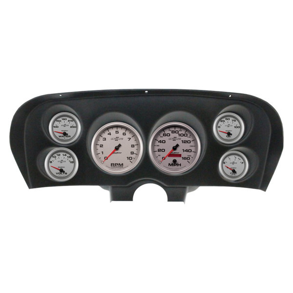 Autometer Ultra-Lite II Direct Fit Dash Kit 69-70 Ford Mustang (2 x 5in. / 4 x 2-5/8in.) - 2936-14