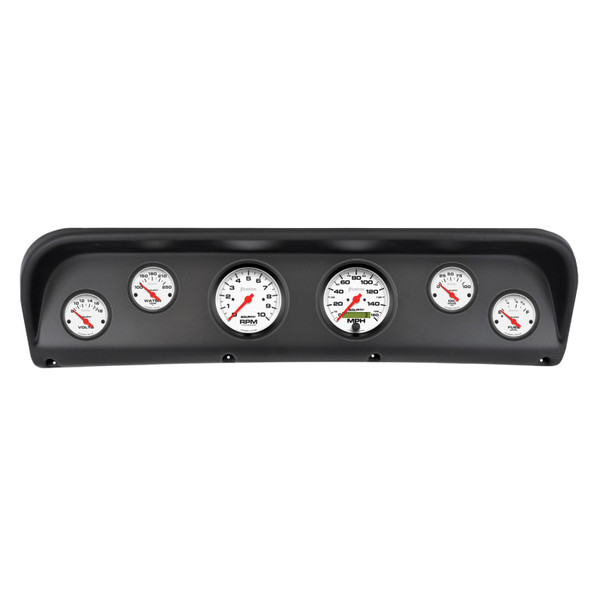 Autometer Phantom Direct Fit Dash Kit 67-72 Ford F100 (2 x 3-3/8in. / 4 x 2-1/16in.) - 2938-09