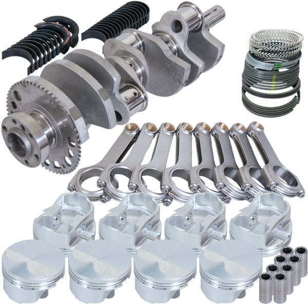 Eagle Chevrolet LS2/LQ9/LQ4 403-408 4340 Forged Rotating Assembly w/ Arias -3.1cc Pistons Kit - 128274030