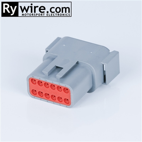 Rywire 12 Position Mating Connector for Switch Panel Plug (For RY-V3-Sub-Race & RY-K-Sub-Race-V3) - RY-ATM04-12P