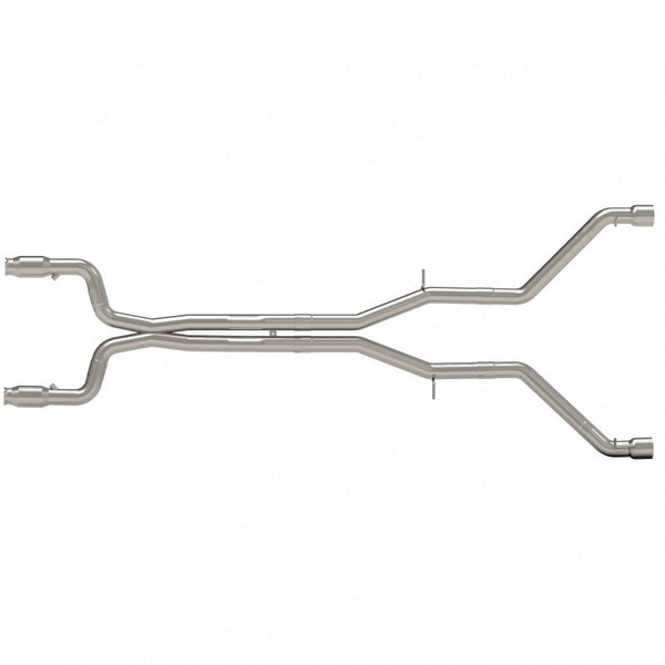 Kooks 16+ Chevy Camaro SS 6.2L 3in Catted Muff Delete Full Exhaust w/Dual Tips (Use w/Kooks Headers) - 22605201MD