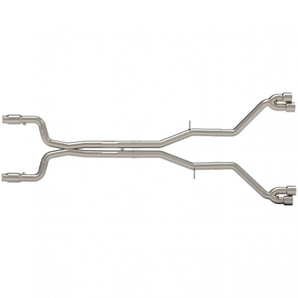 Kooks 16+ Chevy Camaro SS 6.2L 3in Catted Muff Delete Full Exhaust w/Quad Tips (Use w/Kooks Headers) - 22605251MD