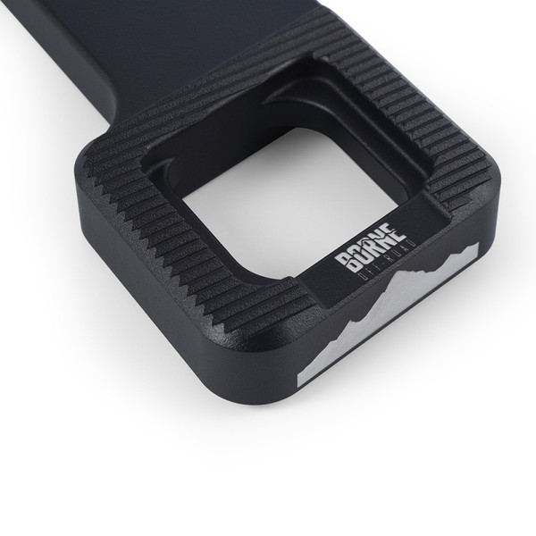 Borne Off-Road 2017+ Ford Raptor / 2009+ Ford F150 Borne Off-Road Billet Tow Hooks - Black - BNTH-F150-17BK