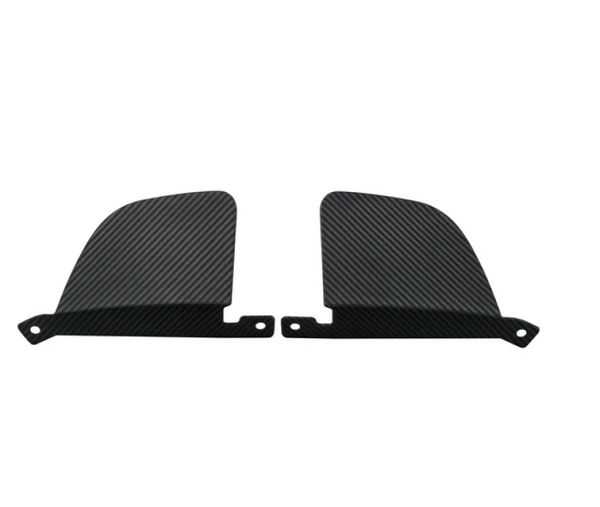 Remark 2023+ Toyota GR Corolla Carbon Fiber Outer Exhaust Block Off Plates - RMK-05-EC01T-02