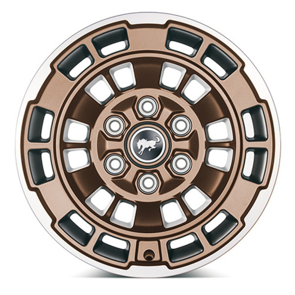 Ford Racing Bronco 17x8.5in Single Wheel - Sinister Bronze - M-1007-P1785BRN