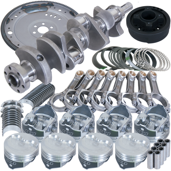 Eagle Ford 302 Serpentine 164 Tooth Flexplate Balanced Rotating Assembly 5.400in I-Beam +.060 Bore - B16022MA060