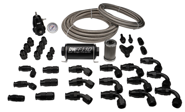 DeatschWerks A90 Supra / BMW M3/M4 X Module PTFE Return Plumbing kit - 6-627