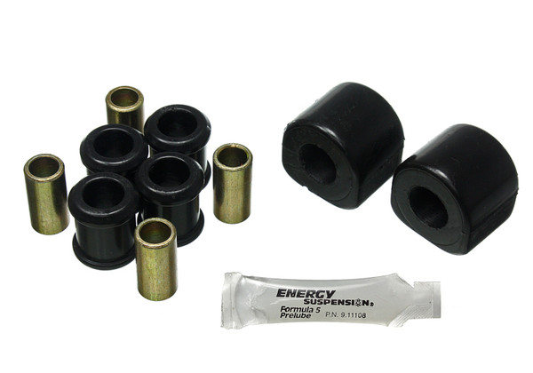 Energy Suspension 05-19 Dodge Charger/Challenger Rear Sway Bar 20mm Bushing Kit - Black - 5.5184G