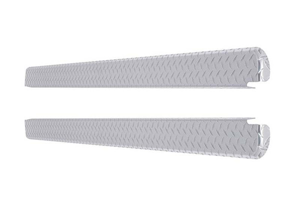 Deezee 07-13 Chevrolet Silverado Bed Cap Wrap Brite-Tread Aluminum 6 1/2Ft Bed - DZ11984