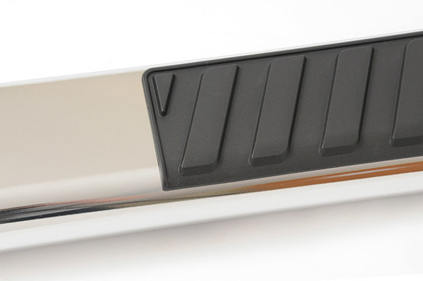 Deezee 99-23 Chevrolet/GMC/Dodge/FordFull Size Truck Tubes - 6In Oval - Stainless Steel (ExtCab) - DZ16113