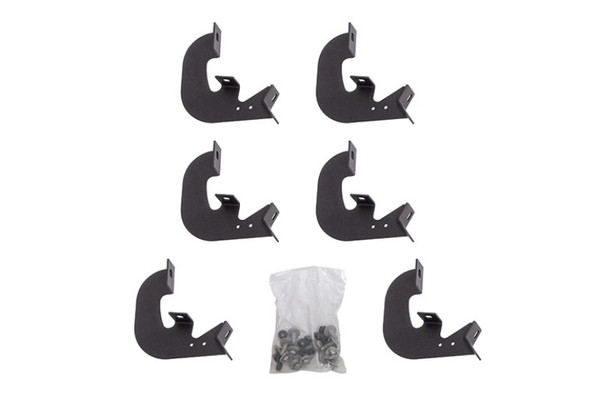 Deezee 19-23 Chevrolet Silverado Running Board Hex Side Step Bracket Kit - DZ66340