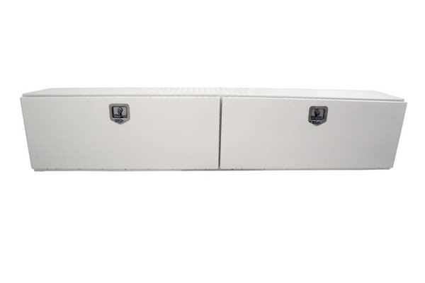 Deezee Universal Tool Box - Specialty 96In Topsider White BT Alum - DZ67WH