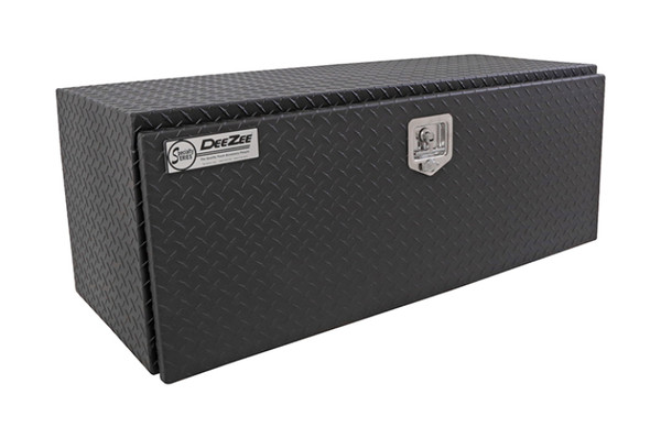 Deezee Universal Tool Box - Specialty Underbed Black BT Alum 48X20X18 (Txt Blk) - DZ75TB