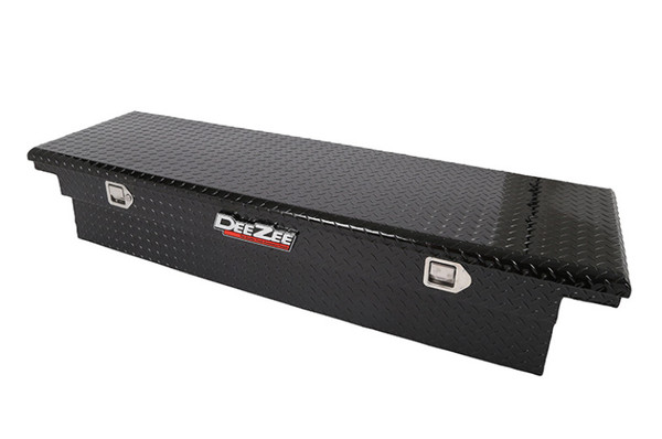 Deezee Universal Tool Box - Red Crossover - Single Lid Black BT (Low) - DZ8170LB