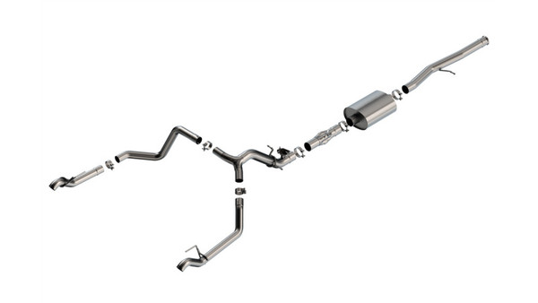 Borla 2024 Chevy Silverado 1500 6.2L V8 ATAK Catback Exhaust (Use Fact Fascia Tips) - 140996