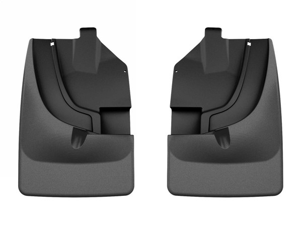 WeatherTech 21-23 Ford Ranger (Tremor Pkg.) No Drill Front MudFlaps - Black - 110169