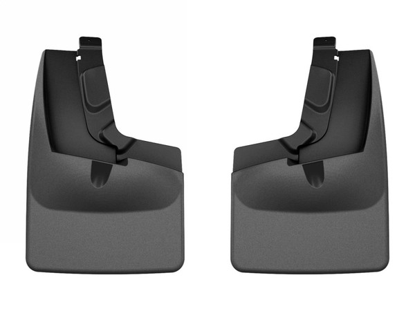 WeatherTech 21-23 Ford Ranger (Tremor Pkg.) No Drill Rear MudFlaps - Black - 120169