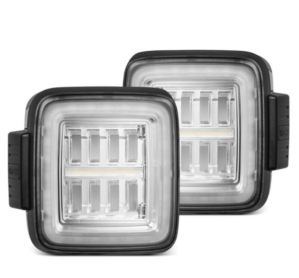 Alpharex 18-24 Jeep Wrangler JL NOVA-Series LED Tail Lights - 602030