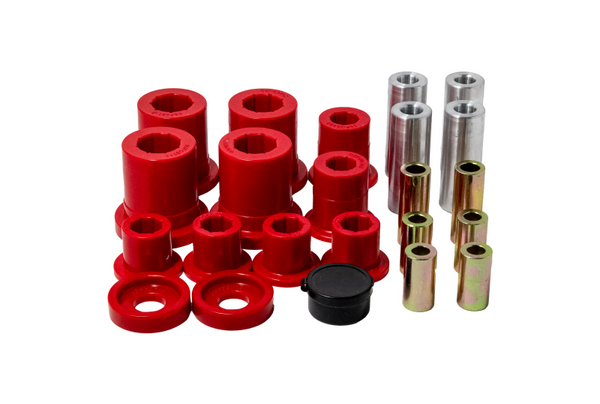 Energy Suspension 10-18 Dodge Ram 1500 Front Control Arm Bushing Set - Red - 5.3147R
