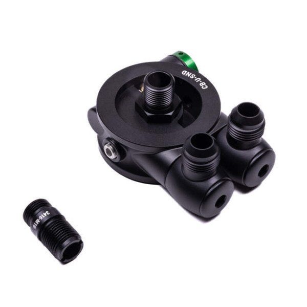 Chase Bays Nissan RB20/RB25/RB26 Oil Cooler Block Adapter Kit - CB-RB-OILSND