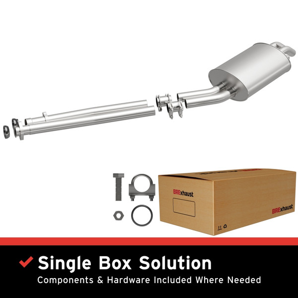 MagnaFlow BRE Exhaust Kit 86-89 Mercedes 560SL 5.6L - 106-0255