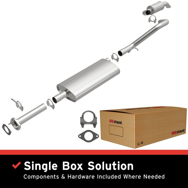 MagnaFlow BRE Exhaust Kit 02-09 Envoy Bravada Trailblazer Rainier Envoy XUV XL Trailblazer EXT - 106-0738