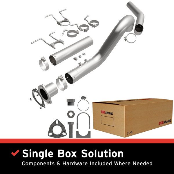 MagnaFlow BRE Exhaust Kit 07-22 Silverado 2500 HD Silverado 3500 HD Sierra 2500 HD Sierra 3500 6.6L - 106-0751