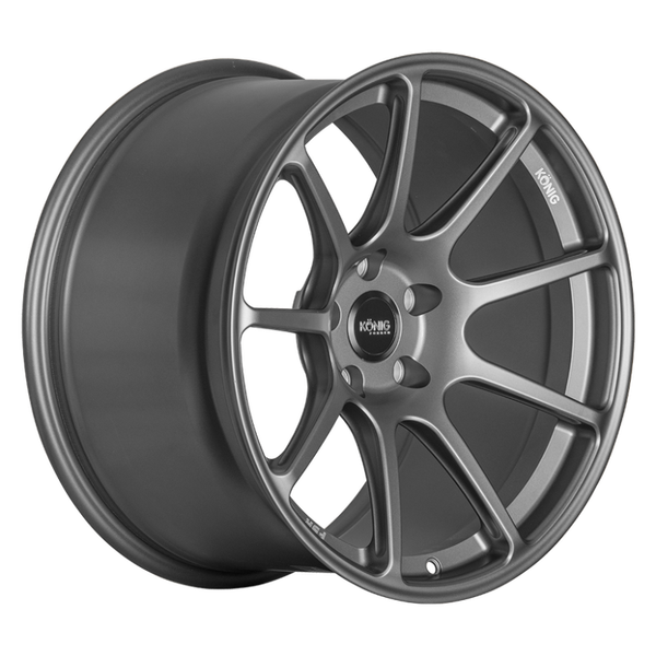 Konig Forged F5R 19x8.5 5x114.3 ET30 Ash Silver Wheel (Knurled Bead) - F5R8951430S