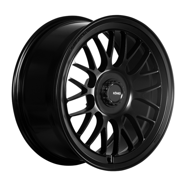 Konig MRK1XR 21x10.5 5x114.3 ET40 Satin Black Wheel - MKX01514405