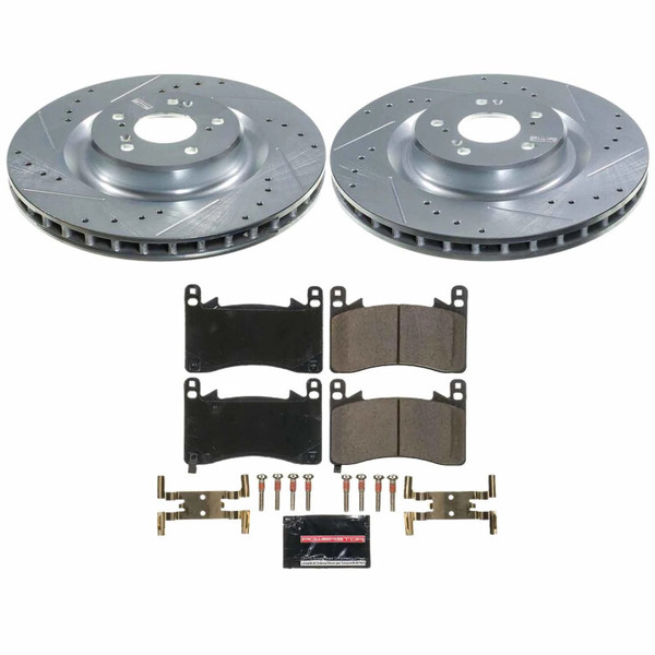 Power Stop 21-23 Acura TLX Front Z23 Evolution Brake Kit - K8931
