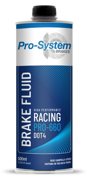 Alcon Pro-System Pro-660 500ml High Performance Brake Fluid - Single - BFL.PRO660