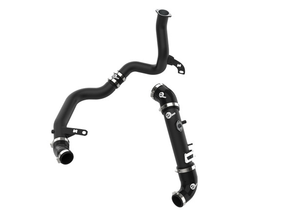 AFE 19-22 Hyundai Veloster N BladeRunner Aluminum Hot & Cold Charge Pipe Kit - Black - 46-20764-B