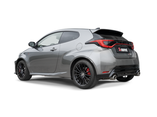 Akrapovic 2024+ Toyota GR/GRMN Yaris Slip-On Race Line (Titanium) - S-TY/T/3