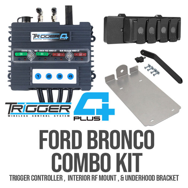 Oracle Trigger 4 Plus Controller Ford Bronco 2021+ Combo Kit - 2100BRO