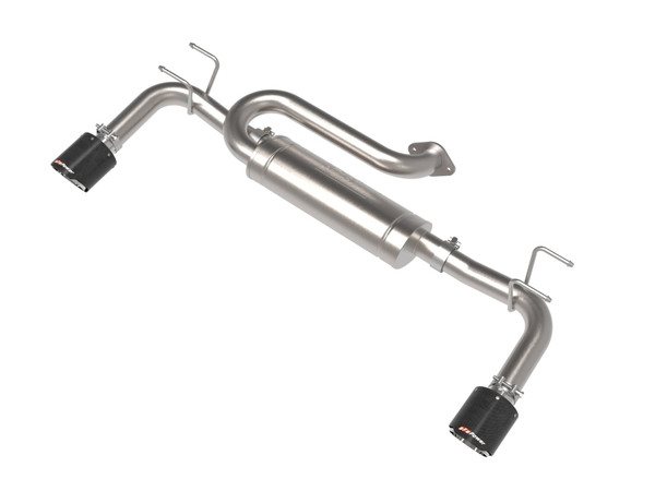 aFe 2023+ Mazda CX-50 Takeda 2.5in 304 SS Axle-Back Exhaust System w/ Carbon Fiber Tips - 49-37036-C