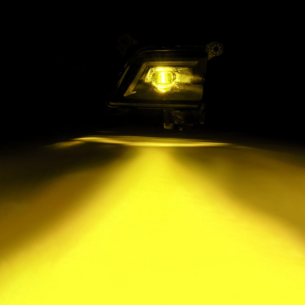 Alpharex 19-23 Chevrolet Silverado 2500/3500HD DoubleTap Dual Color LED Projector Fog Lights - 210017