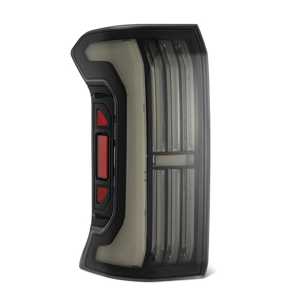 AlphaRex 24-25 Toyota Tacoma NOVA-Series LED Prismatic Tail Lights - Alpha-Black - 679030