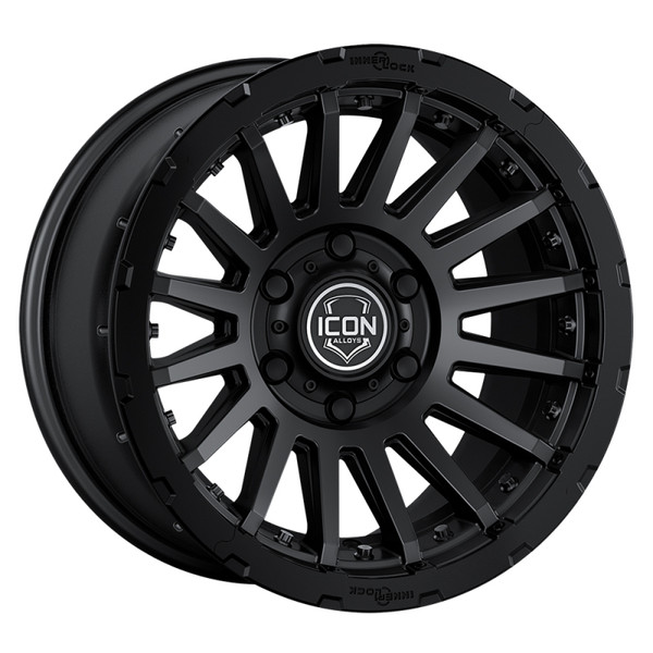 ICON Alloy Recon Pro - 18X9 / 6X5.5 / 40MM / 6.6in. BS - Satin Black - 23618909066SB