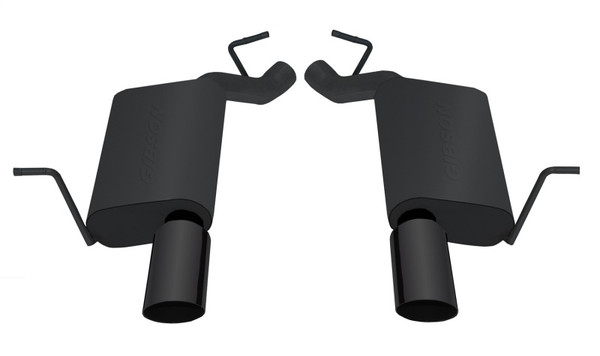 Gibson 11+ Dodge Durango R/T 5.7L Black Ceramic SS Axle-Back Exhaust - 616006B