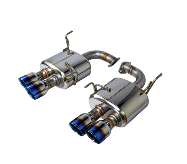 Remark 22+ Subaru WRX VB Axleback Exhaust w/ Burnt  Stainless Double Wall Tip - RO-TTVB-DMQ