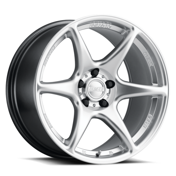 Kansei K11S Tandem 19x10.5in / 5x114.3 BP / 35mm Offset / 73.1mm  Bore - Hyper Silver - K11S-191512+35