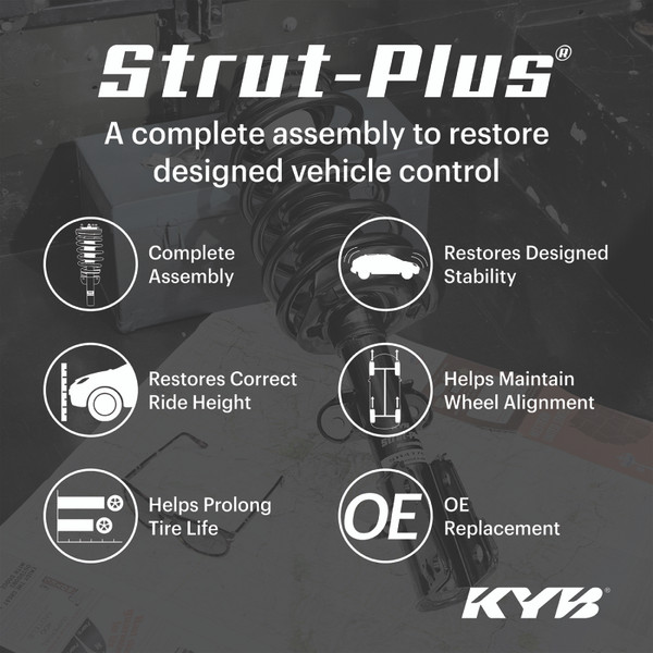 KYB 12-20 Chevrolet Sonic Strut-Plus Assembly - Front Right - SR4793