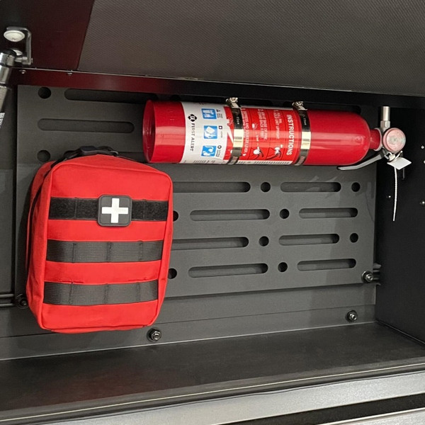 Westin EXP Toolbox Molle Panel - Black - 16-10016