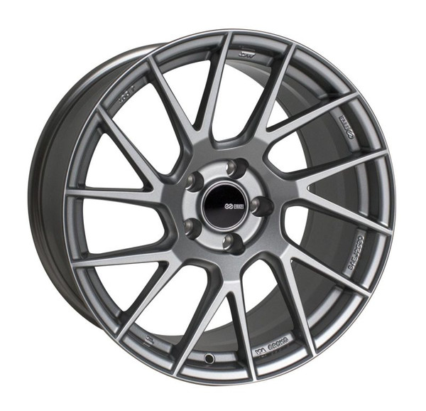 Enkei TM7 18x8 5x100 45mm Offset 72.60 Bore - Storm Grey Wheel - 507-880-8045GR