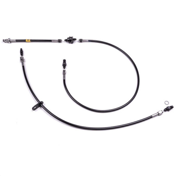 Chase Bays 92-99 BMW 3-Series E36 (w/GM LS Engine & TR6060) Clutch Line w/Tilton Control Valve - CB-E36-LSCLUTCH6060-TFCV