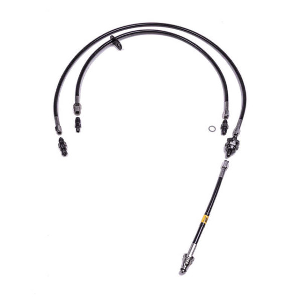 Chase Bays 99-06 BMW 3-Series E46 (w/GM LS Engine & T56) Clutch Line w/Tilton Control Valve - CB-E46-LSCLUTCH56-TFCV