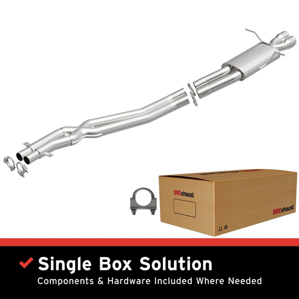 BRExhaust 01-05 BMW 325i 325Ci 2.5L Exhaust Kit - 106-0866