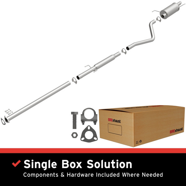 BRExhaust 06-14 Honda Ridgeline 3.5L Exhaust Kit - 106-0908